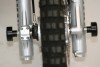 Chrániče přední vidlice - Yamaha DT125R/X '06-, černé